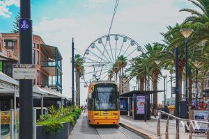 Tram at Glenelg